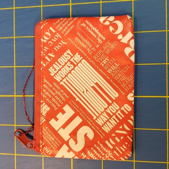 Lululemon lot of 3 Reusable Bags totes coin id carrier - Picture 6 of 9